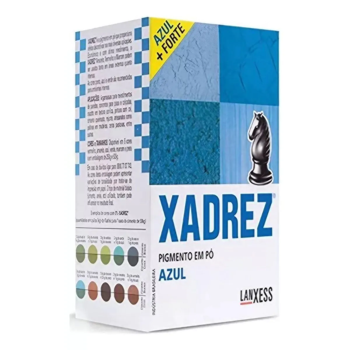Pigmento em Pó Xadrez 500g Azul TBR005AZ