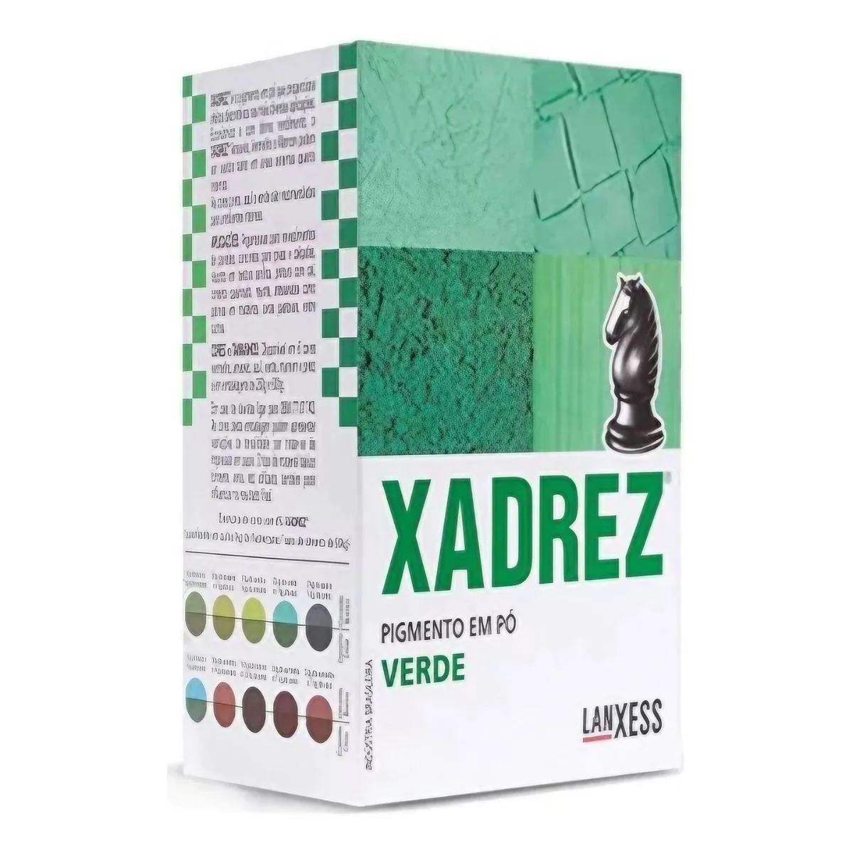 Pigmento em Pó Xadrez 500g Verde TBR005VE